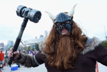 El mismísimo Thor, el célebre dios del trueno, bajó desde el Valhalla a disfrutar de un encuentro que se presumía fácil. Se pronostica tormenta en Minneapolis los próximos 5 meses.