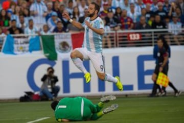 Argentina-Chile en imágenes