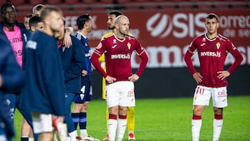 Real Murcia CF vs Marbella CF, Primera RFEF, Liga regular, Estadio Nueva Condomina Enrique Roca, Murcia, Region de Murcia, 11 Marzo 2026.