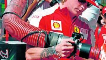 <b>CAMINO A WOKING. </b>Kimi ya piensa en el próximo campeonato.