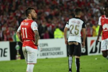 Lo mejor de Jonathan Gómez en el empate entre Santa Fe y Corinthians.