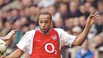 <b>PRIMERA OPCIÓN</b>. El Madrid intentará hasta el último momento el fichaje de Thierry Henry.