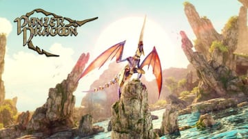 Captura del remake de Panzer Dragoon. 