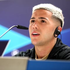 Enzo Fernández: “Hay que disfrutar, no tenerle miedo al Bernabéu”