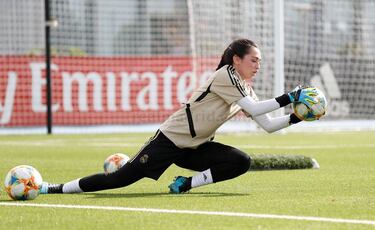 Primer Entrenamiento del Real Madrid Femenino.