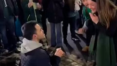 Eagles fan proposes amid wild Super Bowl celebrations in Philadelphia