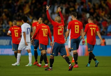 Silva puso el 3-0 en el marcador.