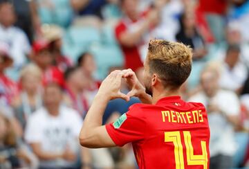 El gol de Dries Mertens fue el 1-0.