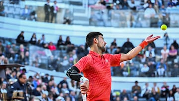 Djokovic - Dimitrov: horario, TV y dónde ver online el Masters 1.000 de Roma hoy