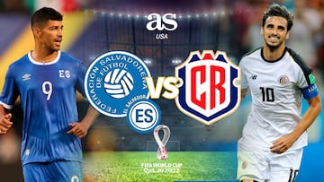 El Salvador vs Costa Rica en vivo: Eliminatorias mundialistas de Concacaf en directo