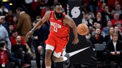 Harden, durante un partido