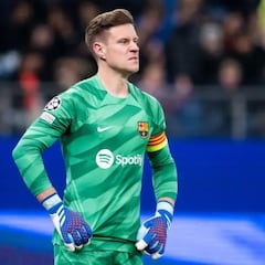 El informe médico de Ter Stegen, capitán de nuevo, ya está en la Liga