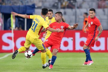 Chile visitó a Rumania en su último partido amistoso antes de Copa Confederaciones.