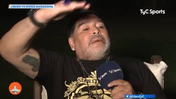 Maradona, tras estar tres d¨ªas de fiesta: "Me llevaron los OVNIS"