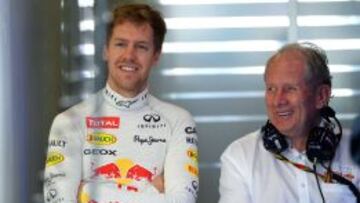 BUENOS AMIGOS. Vettel y Marko tienen una fant&aacute;stica relaci&oacute;n.
 