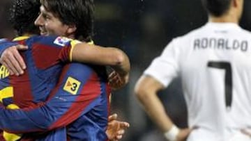 <b>MUY SUPERIORES.</b> El Barcelona no dio ninguna opción al Real Madrid.