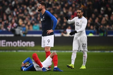 Lesión de Kylyan Mbappé.