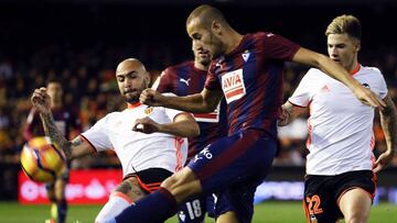El Eibar puede perder un mes a G¨¢lvez por una lesi¨®n muscular