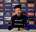 Simeone: "Ya he hablado con Costa y Luis Suárez"