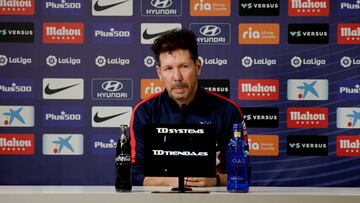Simeone: "Ya he hablado con Costa y Luis Suárez"
