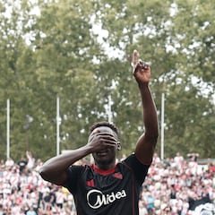 El estreno de Akor Adams llegó un año después de su último gol