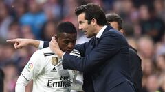 Santiago Solari confió en Vinícius cuando nadie más lo hizo