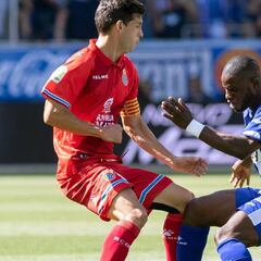 Wakaso, segundo jugador que más balones recupera en LaLiga