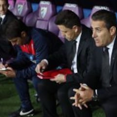 Sandoval: "Valoro mucho la reacción y el empate final"