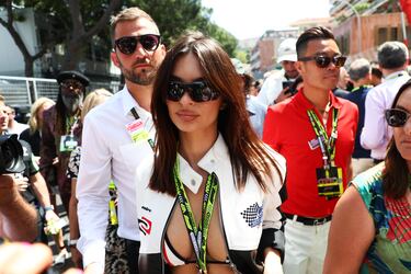 Emily Ratajkowski, modelo y actriz estadounidense.