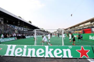 Terremoto de Italia: pilotos de F1 vs ex jugadores de fútbol