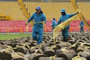 El Campín está listo para recibir fútbol en Bogotá