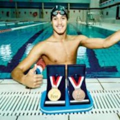 ‘Huguito’, la promesa acuática que brilló con sólo 16 años