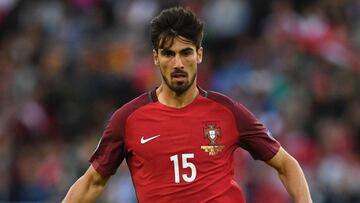 André Gomes gusta al Madrid y al United.