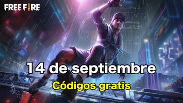 Códigos Free Fire de hoy 14 de septiembre de 2021