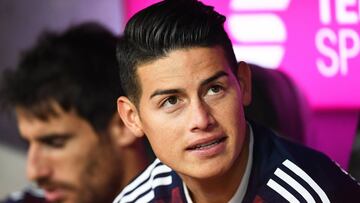 James Rodríguez sufrió una conmoción cerebral con el Bayern Múnich