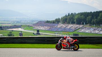 Marc Márquez en el Red Bull Ring.