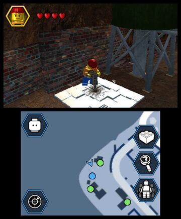 Captura de pantalla - LEGO City Undercover: The Chase Begins (3DS)