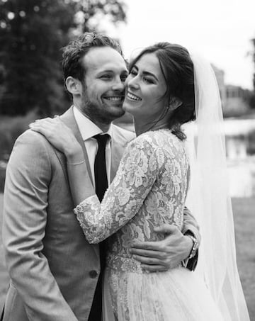 Daley Blind se casó con Candy-rae Fleur.