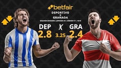 Deportivo de La Coruña vs. Granada CF: horario, dónde ver, pronósticos y clasificación