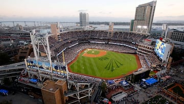 Todo listo desde el Petco Park para el San Diego Padres contra Atlanta Braves
