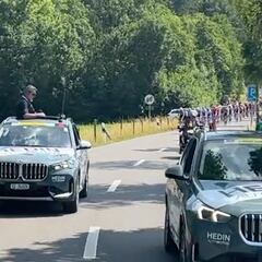 El homenaje a Gino Mader en el Tour de Suiza