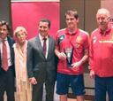 La Selección recibe el premio Ponce de León por sus valores