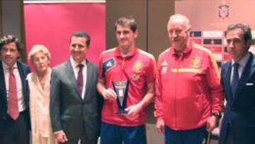 La Selección recibe el premio Ponce de León por sus valores.