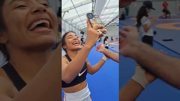 Lucía Yépez y su emotiva llamada con su mamá tras ganar en París 2024