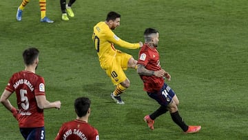 Aprobados y suspensos de Osasuna ante el Barça: El buen juego no fue suficiente