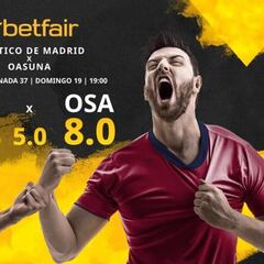 Atlético de Madrid vs. CA Osasuna: horario, TV, estadísticas, clasificación y pronósticos