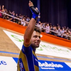 Dura caída de Mark Cavendish en los Seis Días de Gante