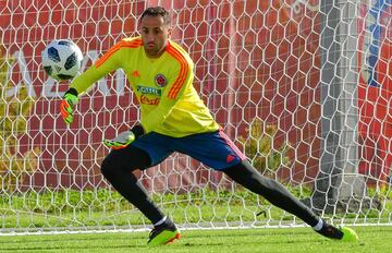 David Ospina,Camilo Vargas y Cuadrado trabajaron juntos bajo la dirección de Eduardo Niño 