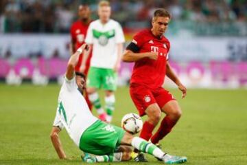 Bayern - Wolfsburgo, en imágenes