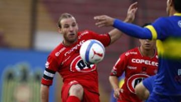 El uruguayo Riquero lleva tres años y medio defendiendo la casaquilla de Ñublense.